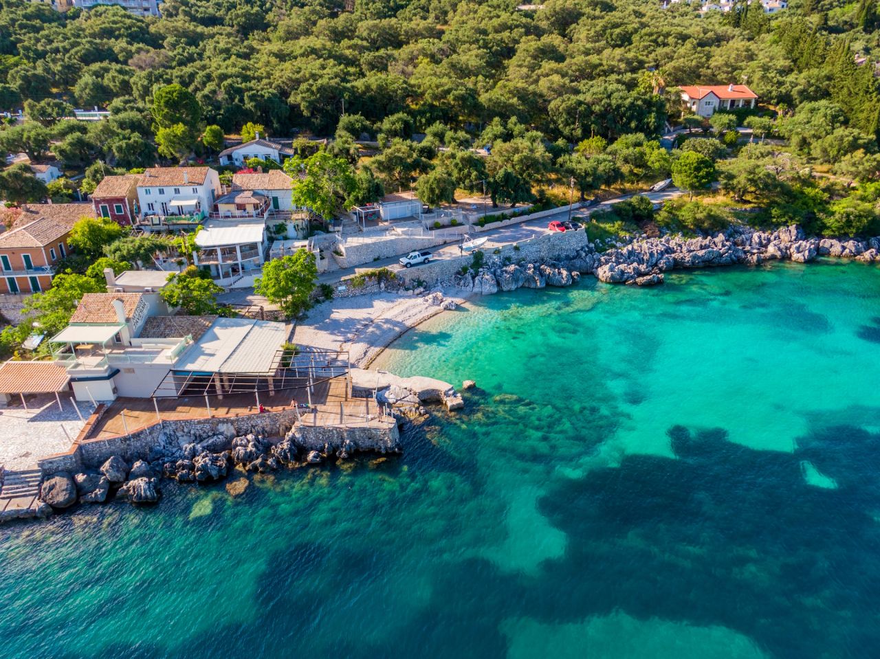 Nissaki is one of the best locations in Corfu for boat exploration, surrounded by hidden coves and turquoise waters. Its peaceful atmosphere and secluded bays make it perfect for private swim stops and coastal cruising.